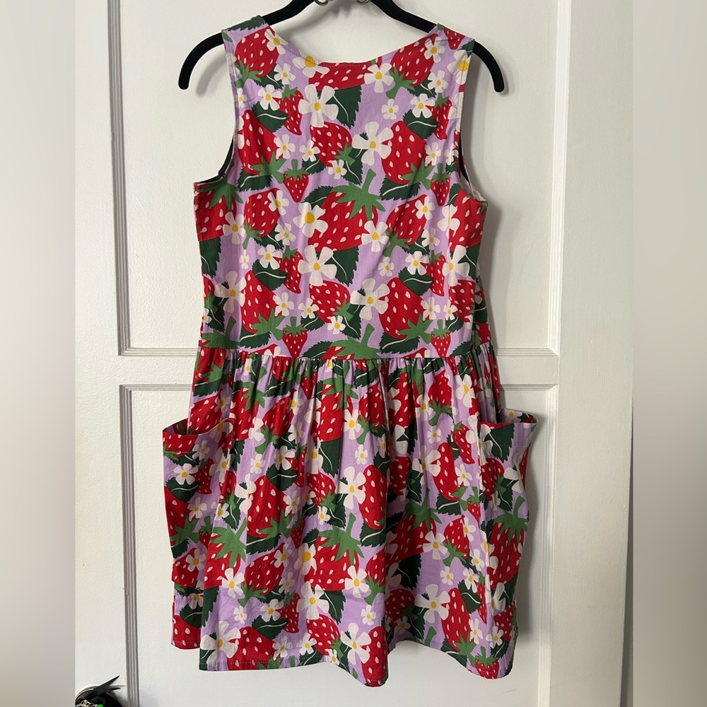 Nooworks Big Pocket Dress in Berries S - Picture 4 of 5